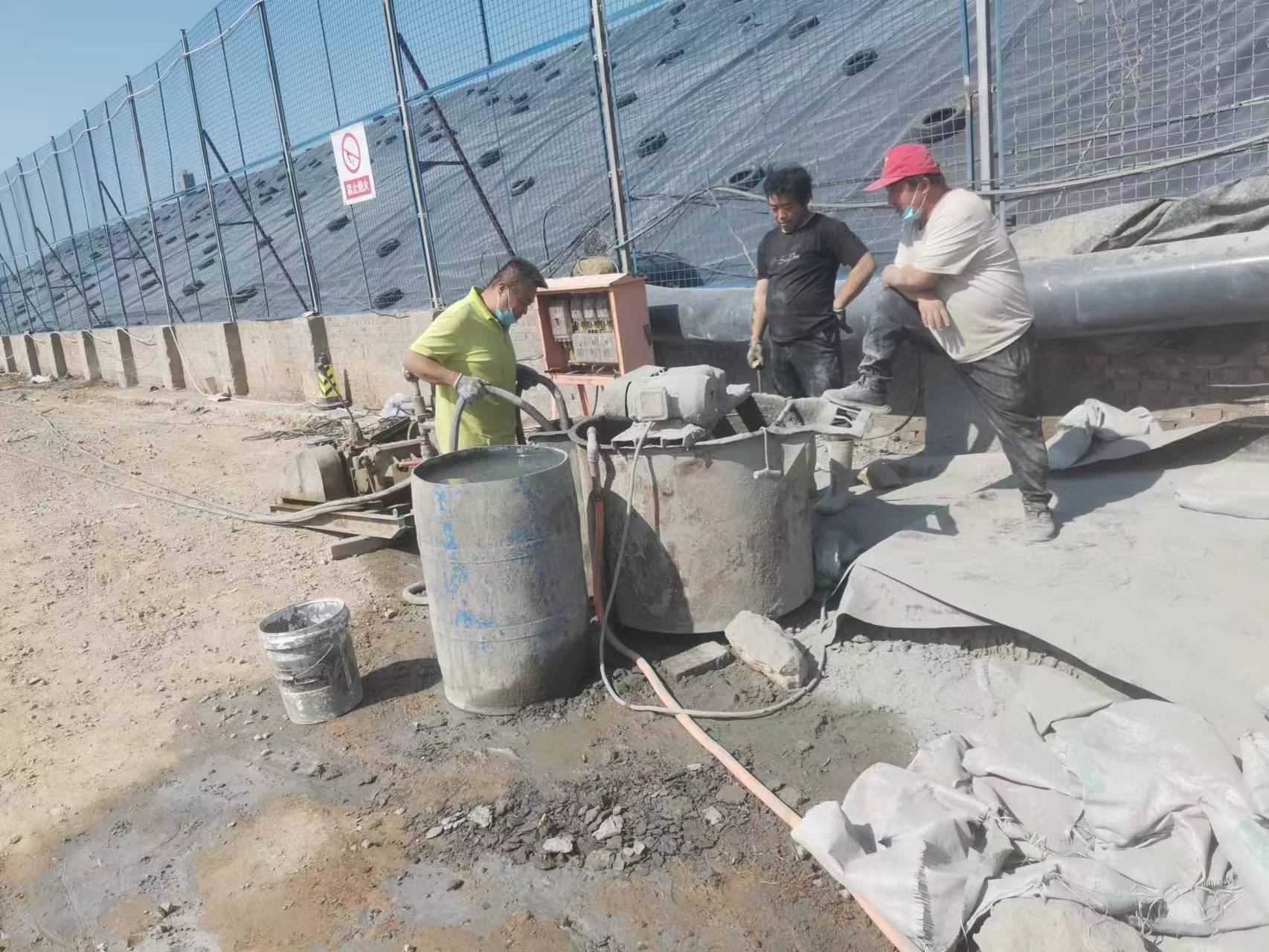 夏河袖阀管注浆